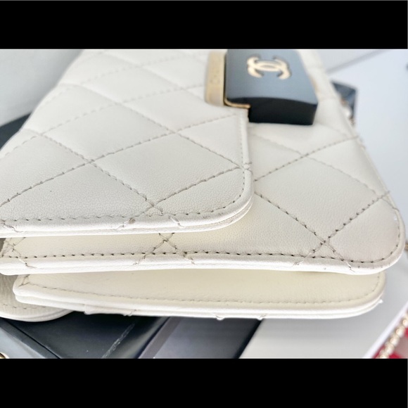 ❌SOLD❌Chanel Sheepskin Mini Beauty Lock Flap Bag - Picture 5 of 16